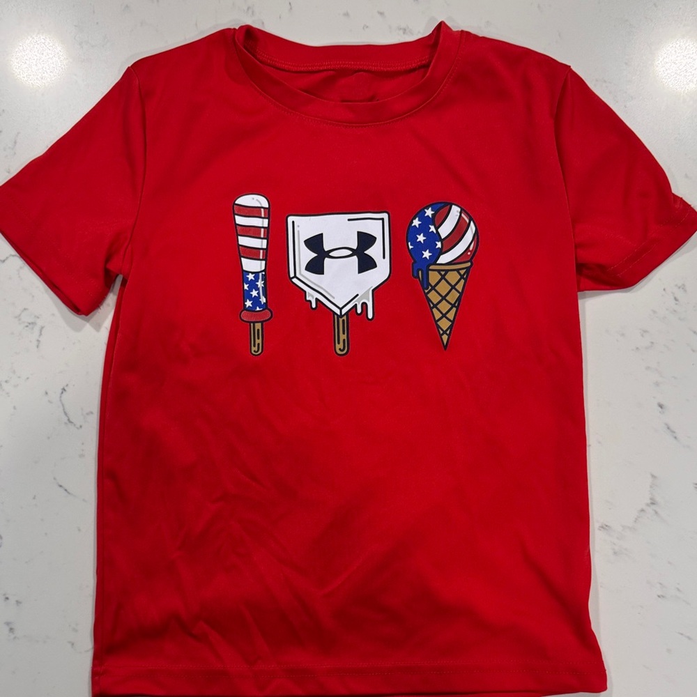 Under Armour Boys Baseball Graphic Tee